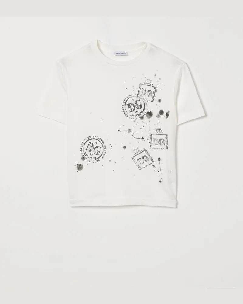 Dolce & Gabbana T-shirt kinder Dolce & Gabbana Weiß