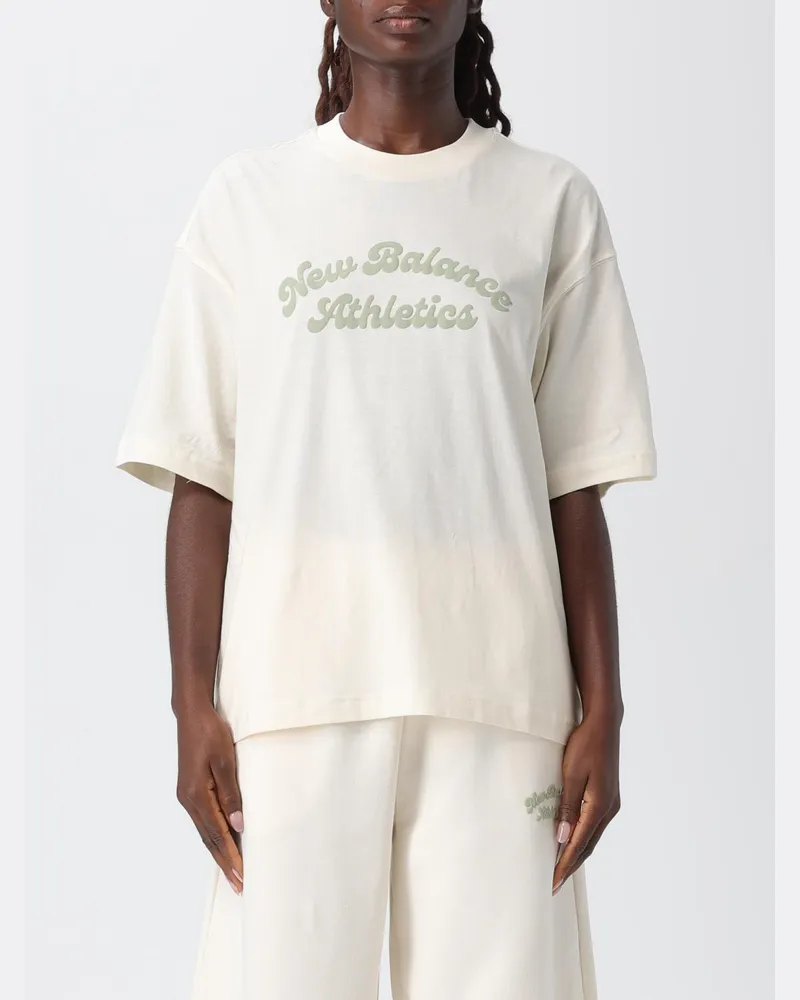 New Balance T-shirt damen Cream