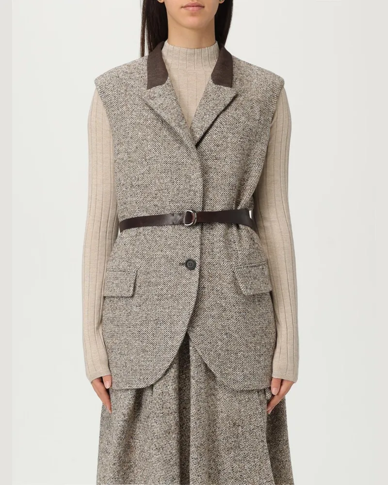 Brunello Cucinelli Blazer damen Ocker