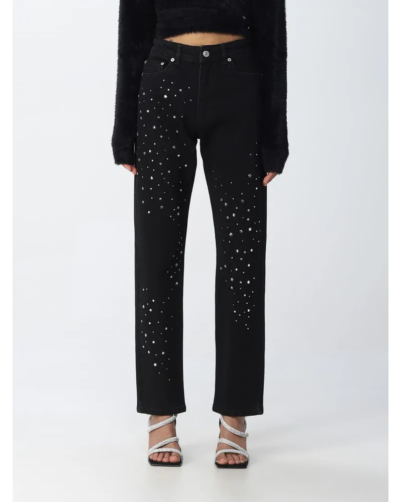 Chiara Ferragni Damen Jeans Schwarz