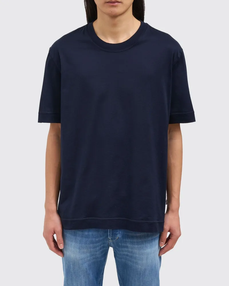 Paolo Pecora Milano T-shirt herren Blau
