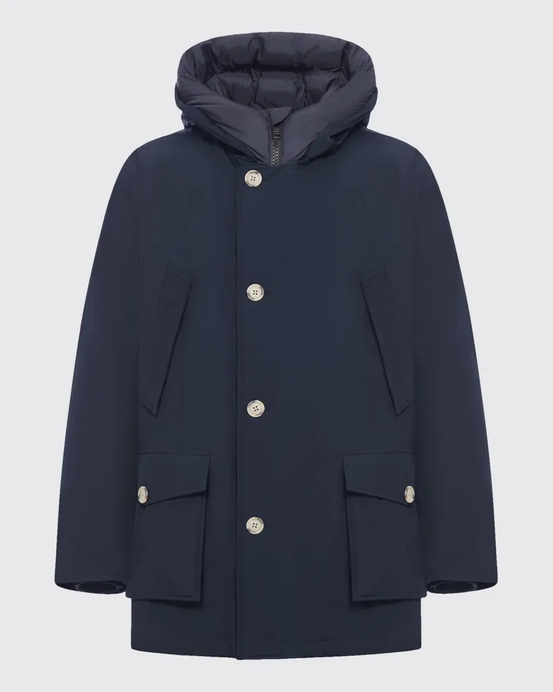 Woolrich Mantel herren Blau
