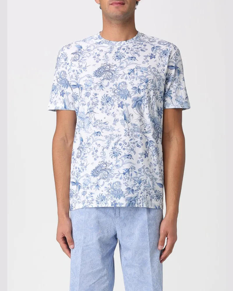Etro T-shirt herren Weiß