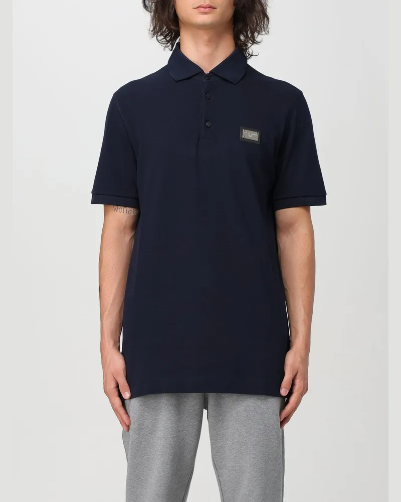 Dolce & Gabbana Polo herren Dolce & Gabbana Blau