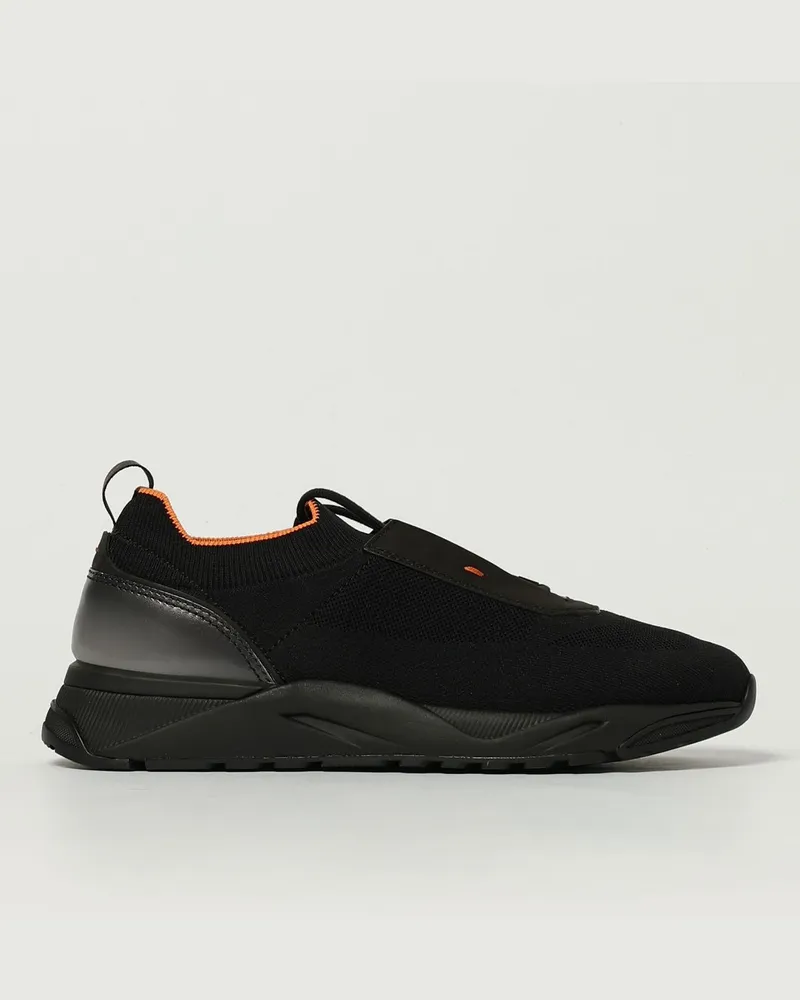 Santoni Sneakers herren Schwarz