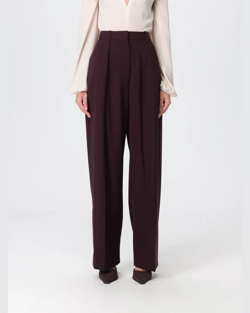 Victoria Beckham Hose damen Mahagoni