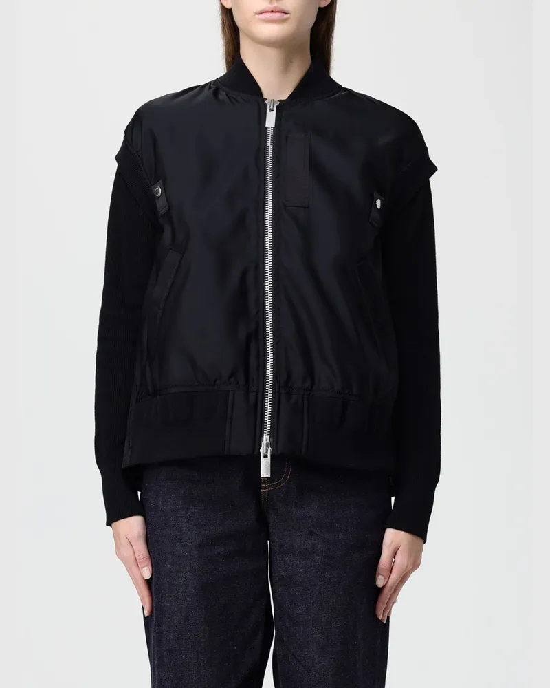 Sacai Pullover damen Schwarz