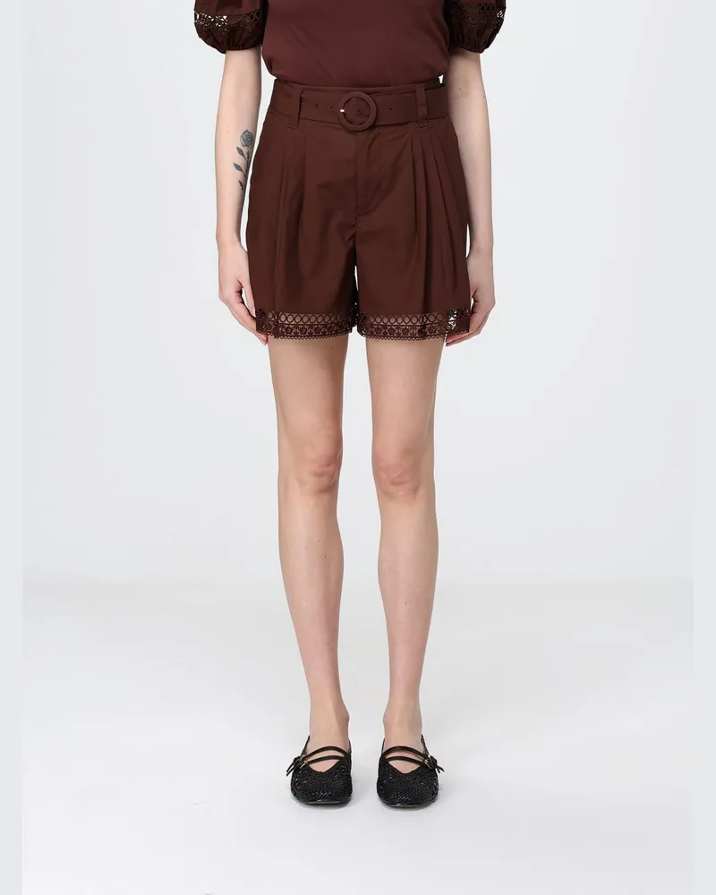 Twin-Set Shorts damen Kaffee