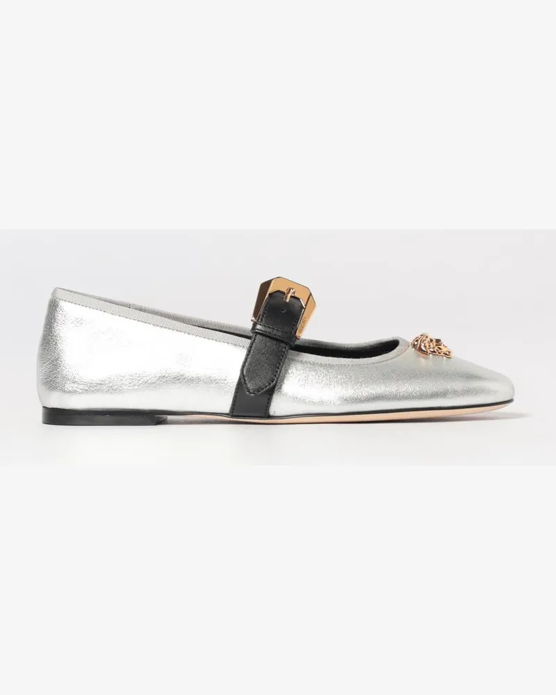 Versace Schuhe damen Silber