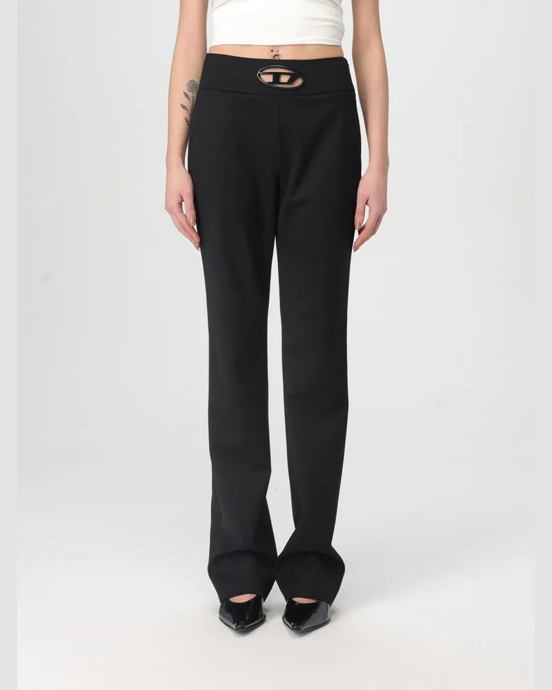 Diesel Hose damen Schwarz