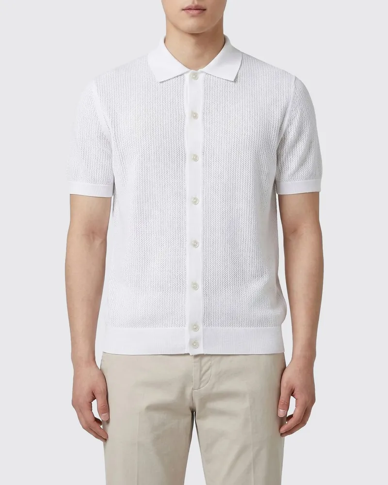 Tagliatore Hemd herren Weiß