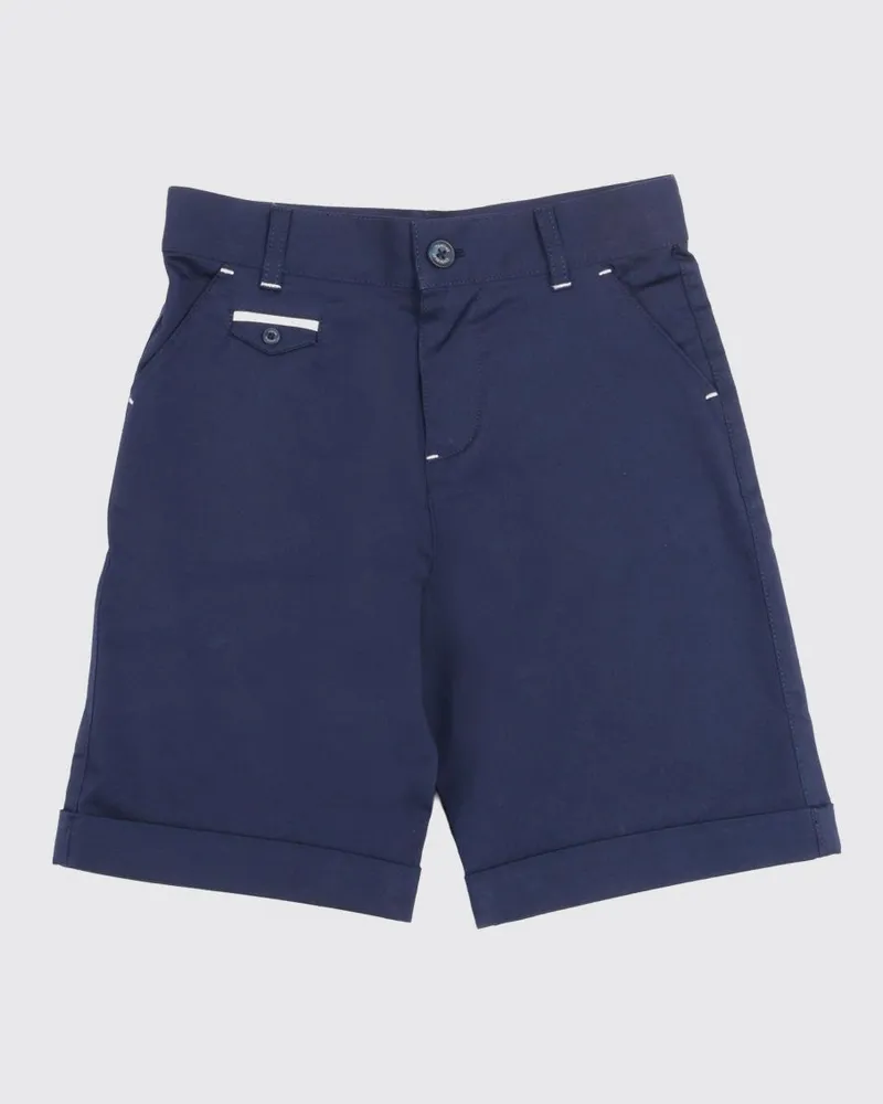 Tartine et Chocolat Chino-Shorts für Jungen aus blauem Stretch-Baumwolle Blau