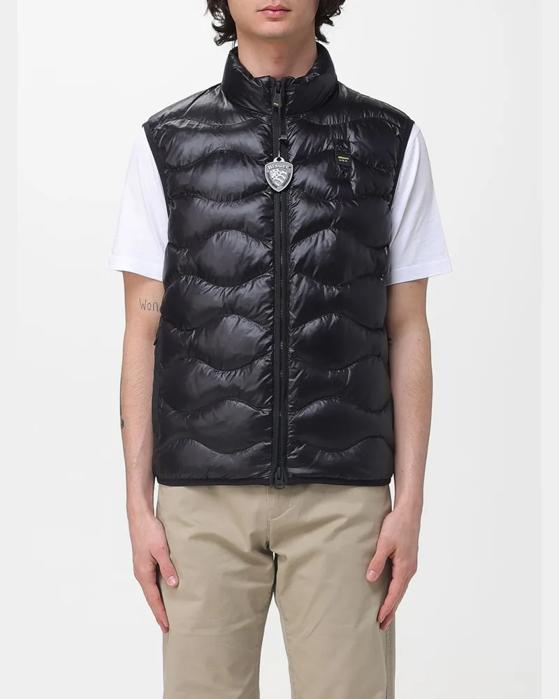 Blauer Weste damen Schwarz