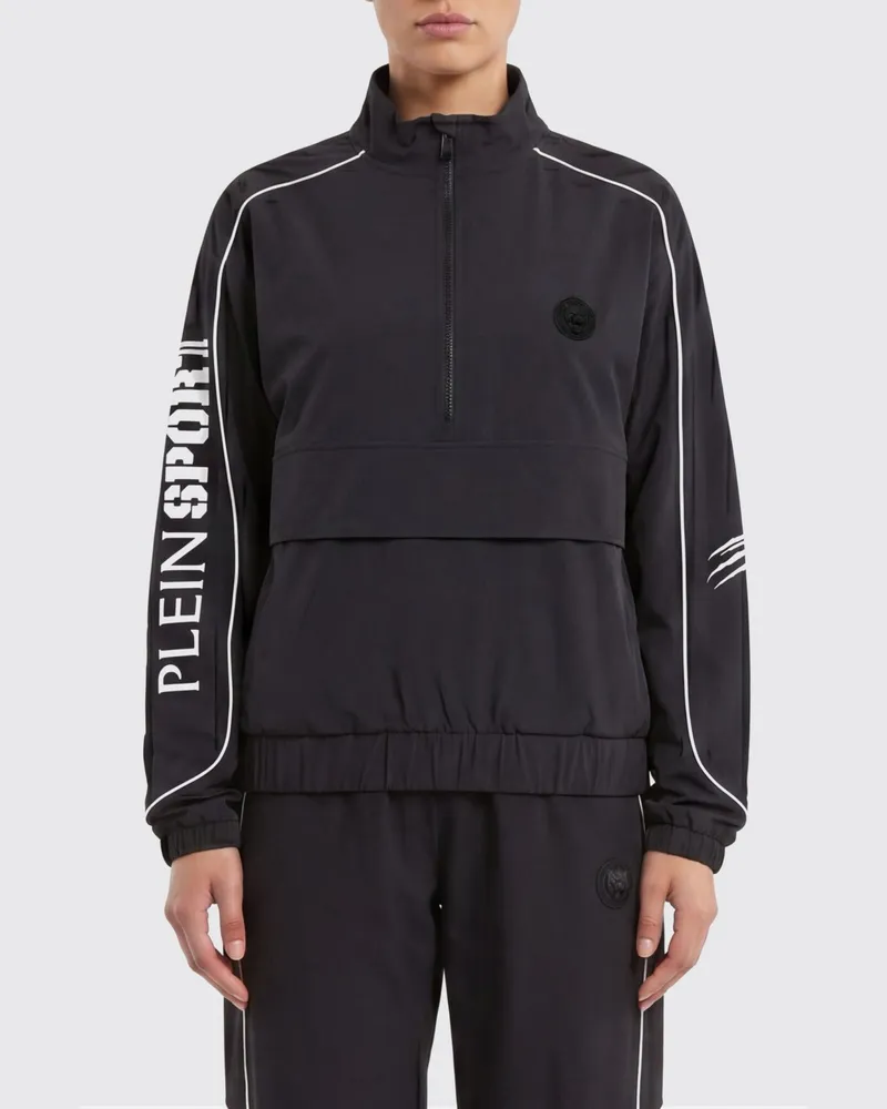 Philipp Plein Windbreaker mit Logo Schwarz