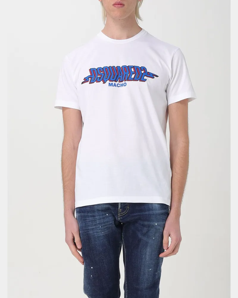 Dsquared2 T-shirt herren Weiß
