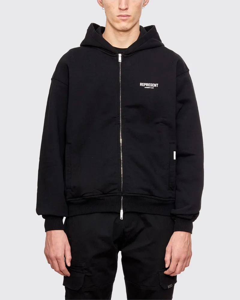 REPRESENT Sweatshirt herren Schwarz