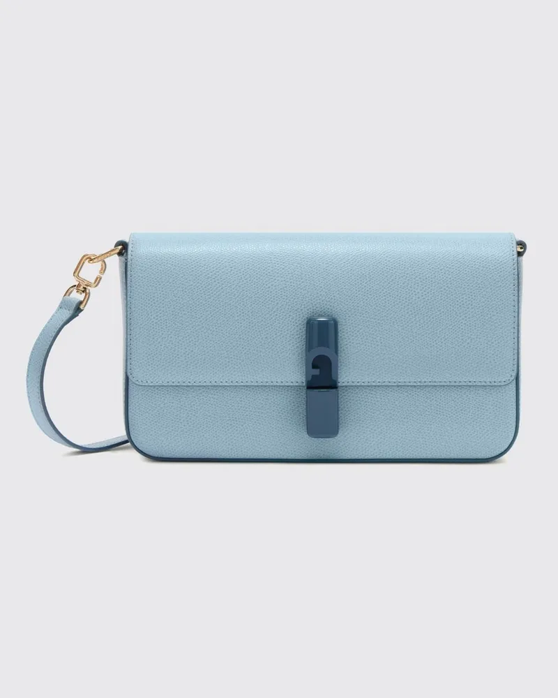 Furla Iride Umhängetasche Hellblau