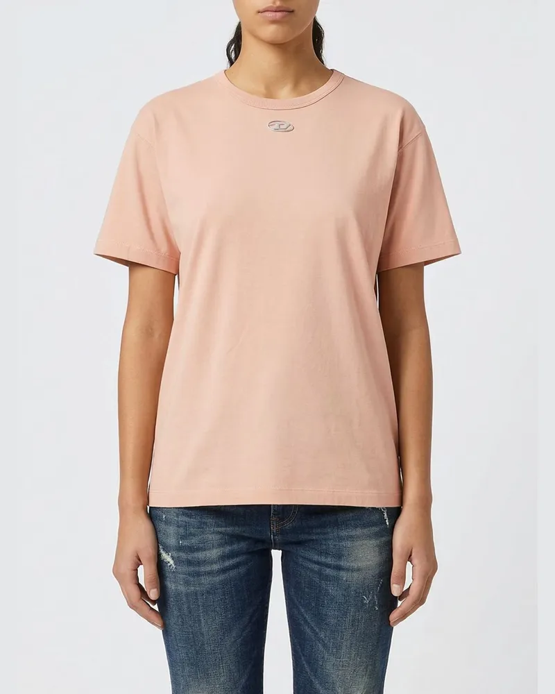 Diesel T-shirt damen Beige