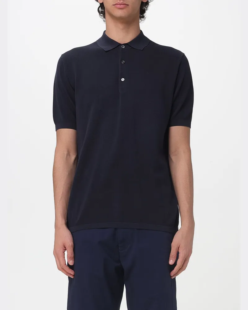 ASPESI Polo herren Blau