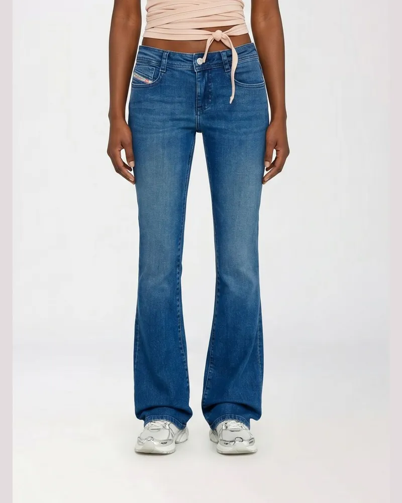 Diesel D-Ebbey Jeans aus Stretch-Denim Blau