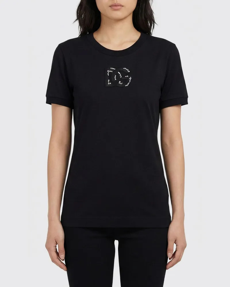 Dolce & Gabbana T-shirt damen Dolce & Gabbana Schwarz