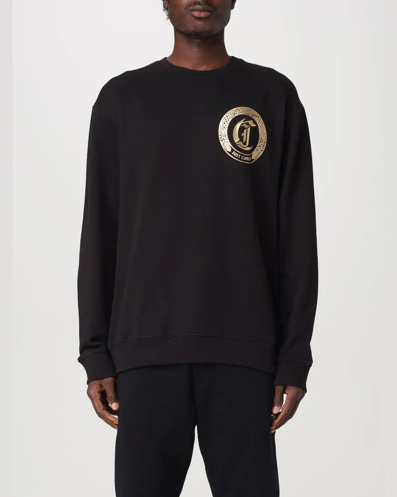 Just Cavalli Sweatshirt herren Schwarz