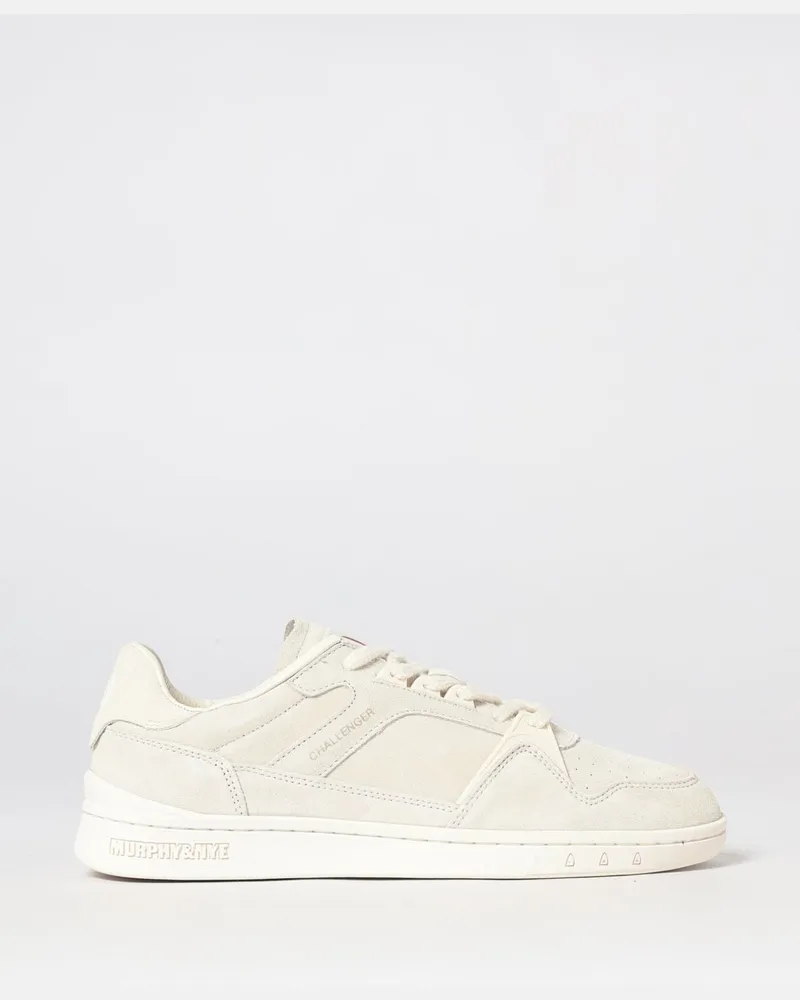 Murphy & Nye Low-Top-Sneaker Challenger aus Wildleder Cream