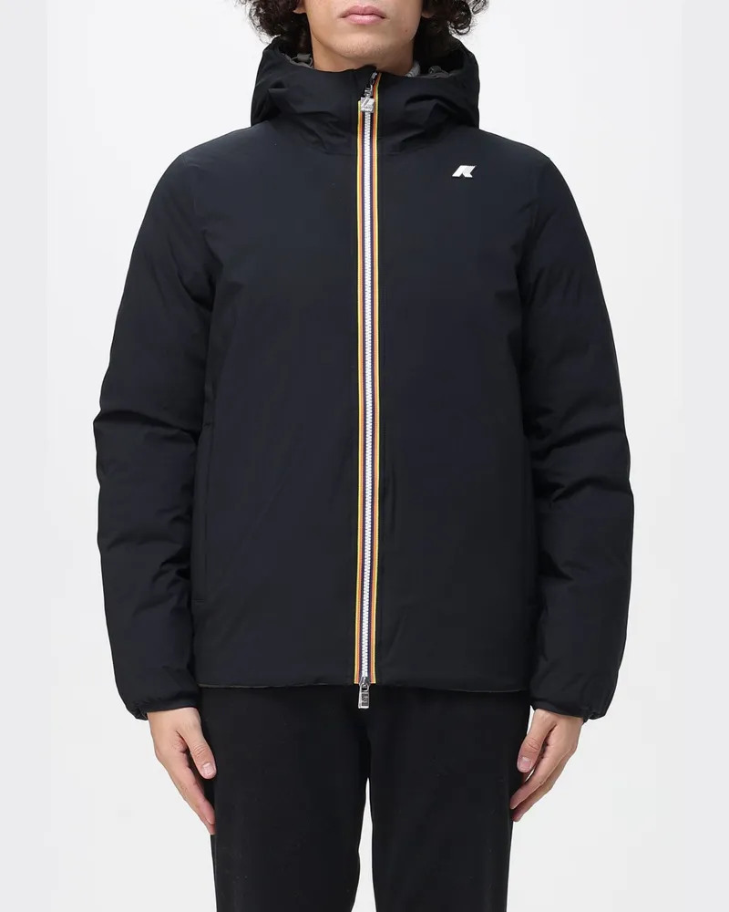 K-Way Jacke herren Schwarz