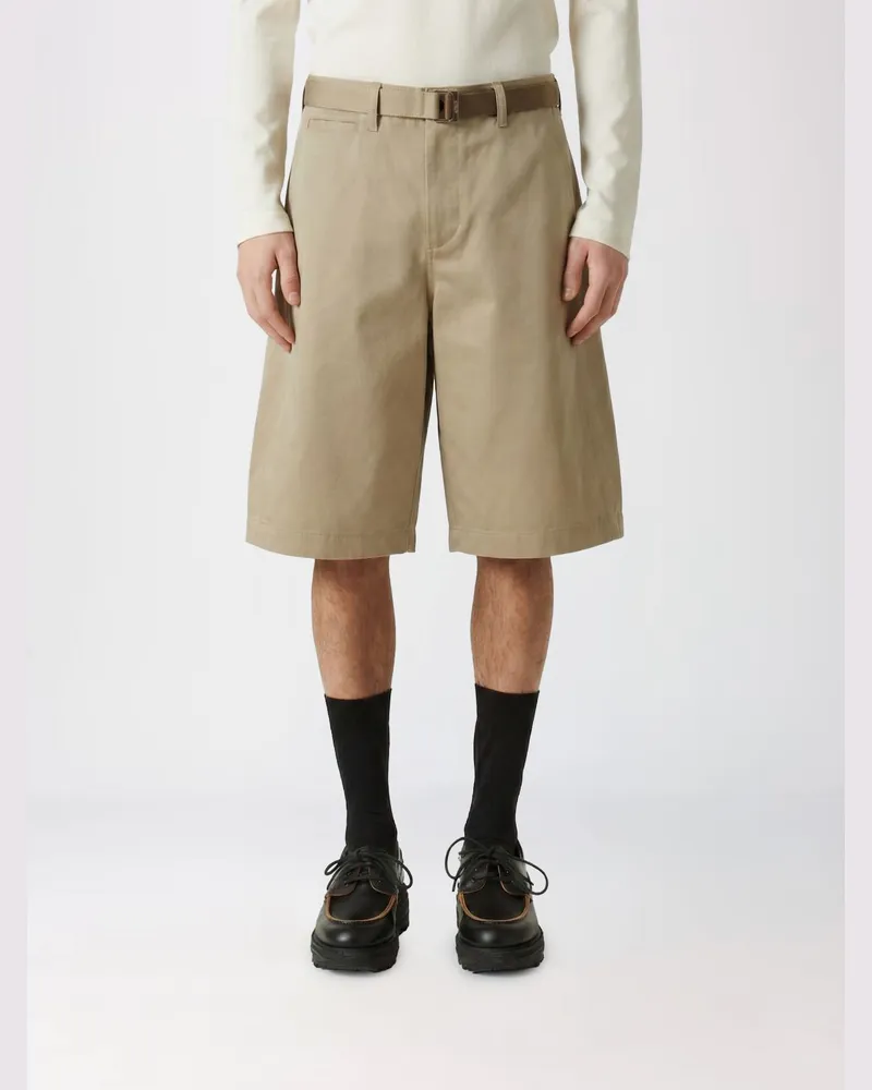Sacai Shorts herren Braun