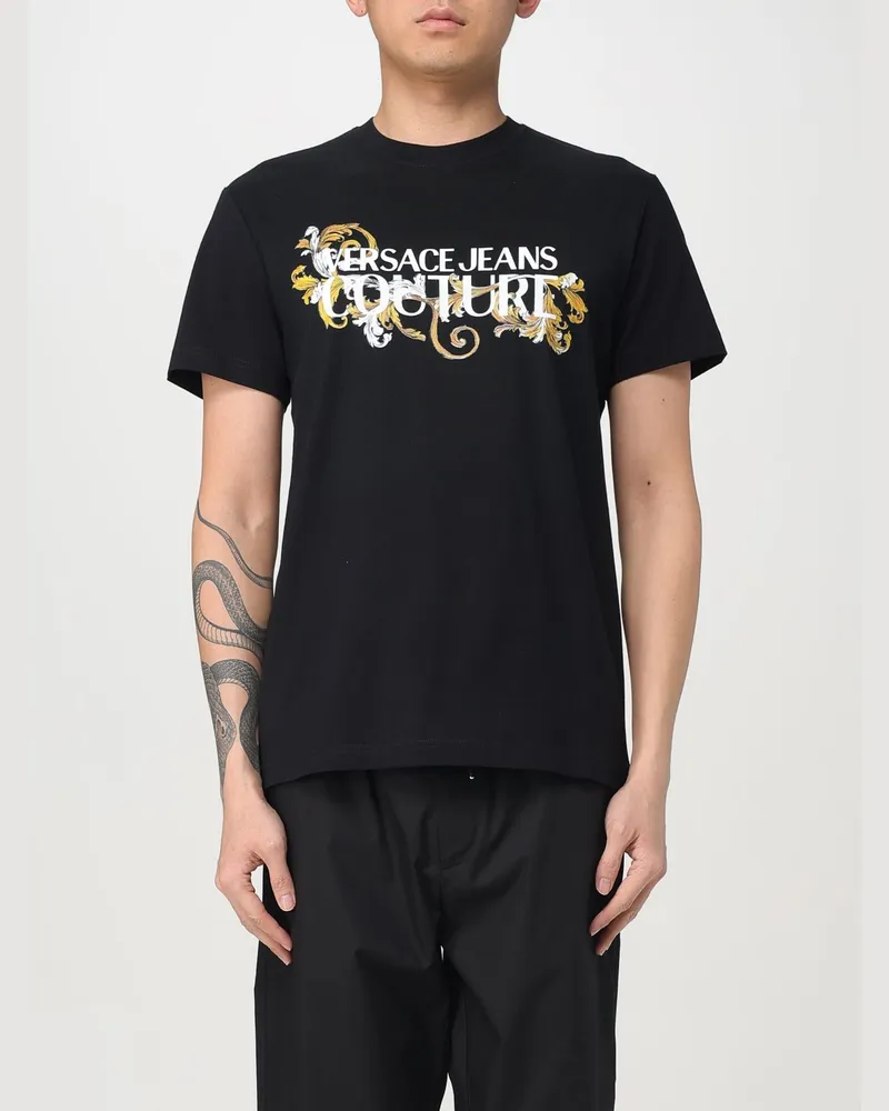 Versace Jeans T-shirt herren Schwarz