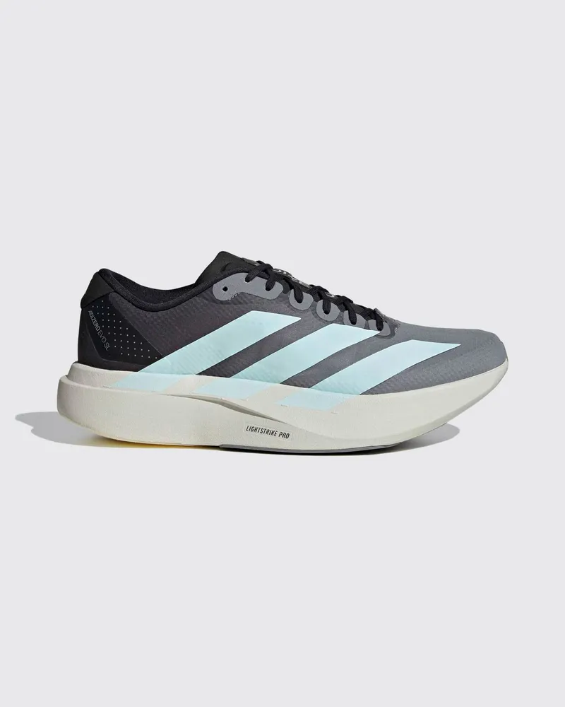 adidas Adizero EVO SL Mesh-Sneaker mit 3-Streifen-Logo Grau