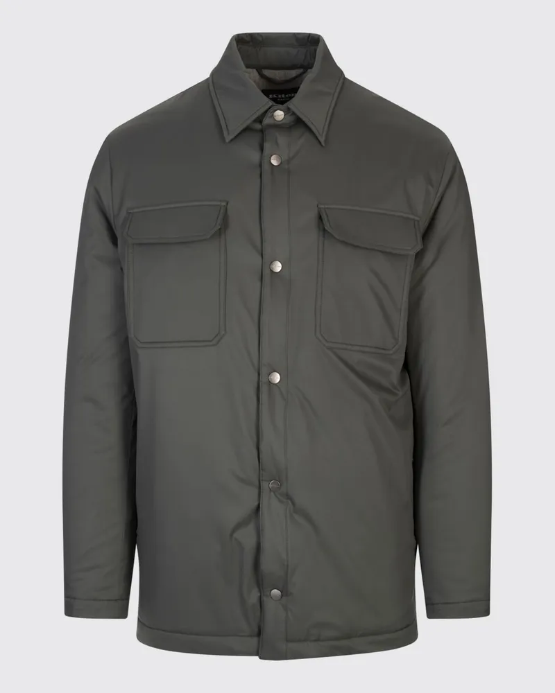 Kiton Mantel herren Grau