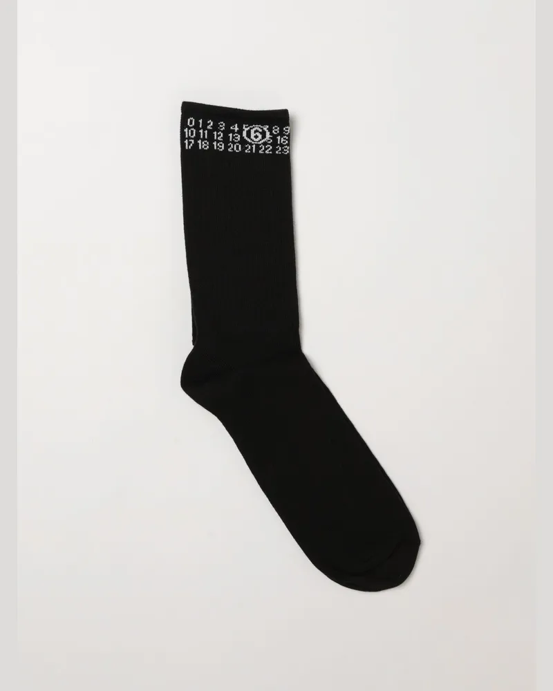 Maison Margiela Socken kinder Schwarz