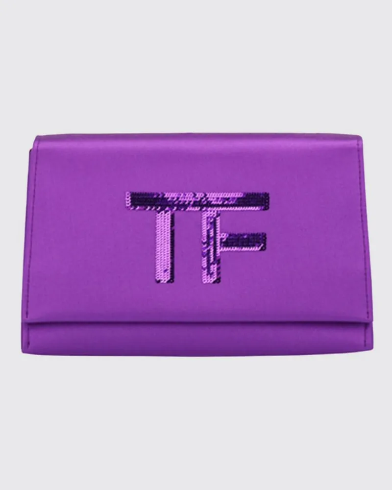 Tom Ford Schultertasche damen Violett