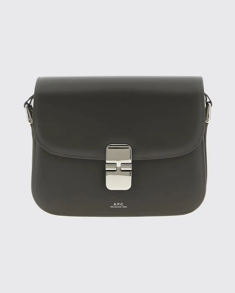 A.P.C. Schultertasche damen Charcoal