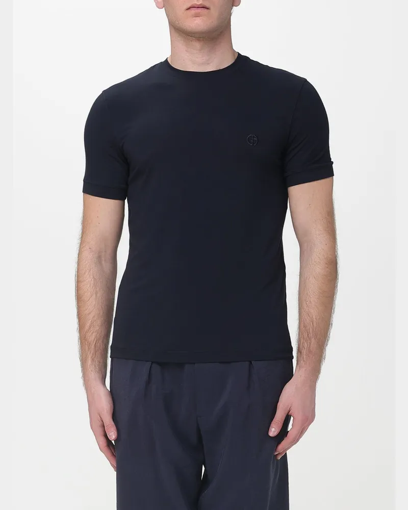 Giorgio Armani T-shirt herren Schwarz