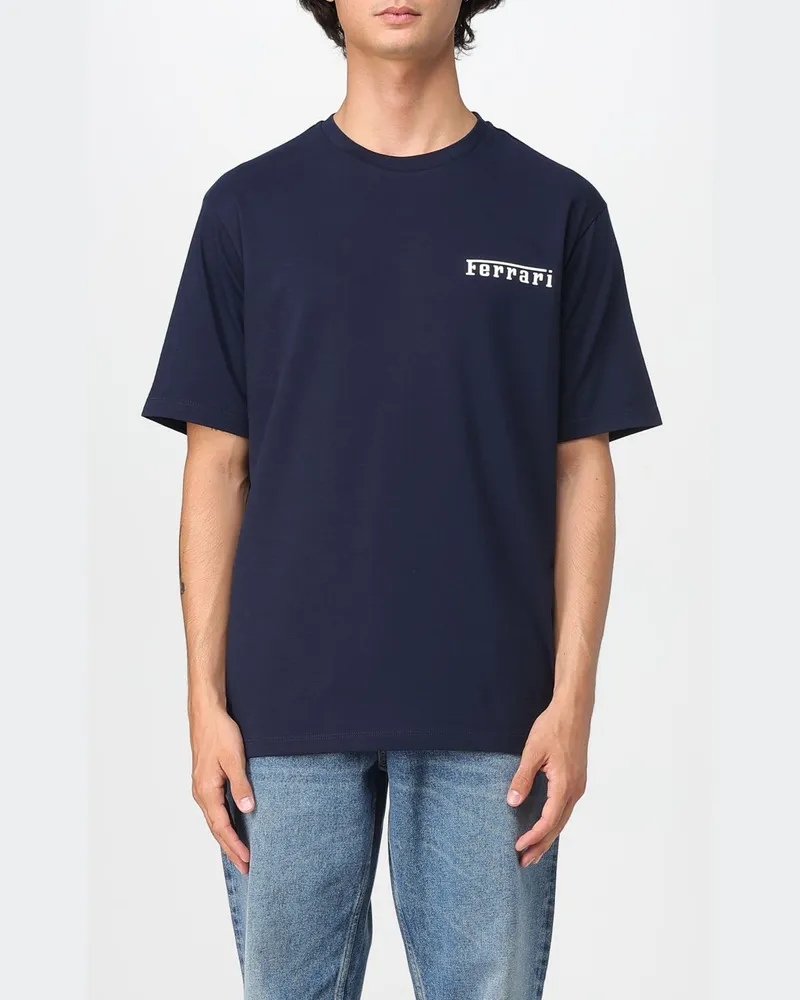 Ferrari T-shirt herren Blau