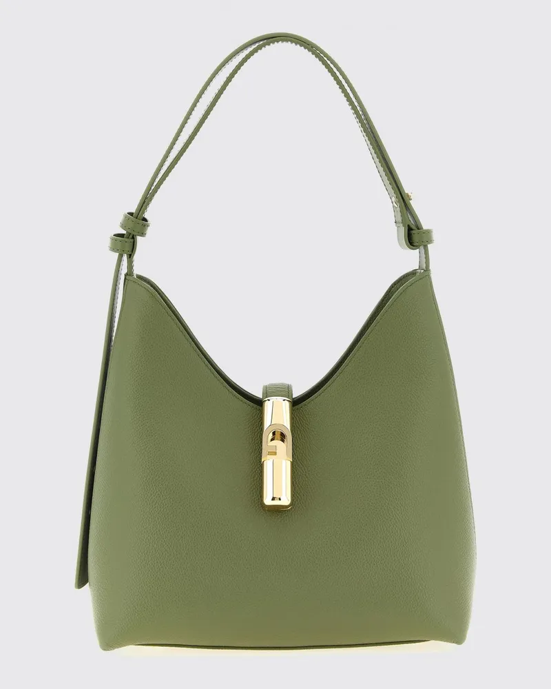 Furla Schultertasche damen Grün