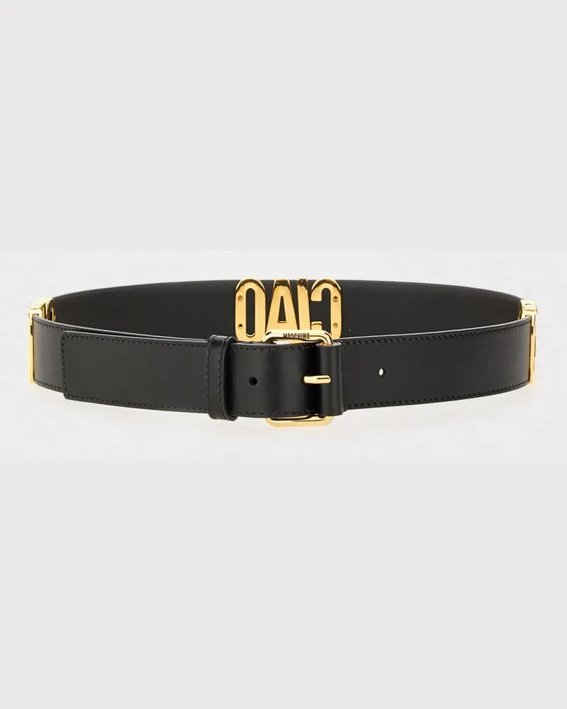 Moschino Grtel damen Schwarz