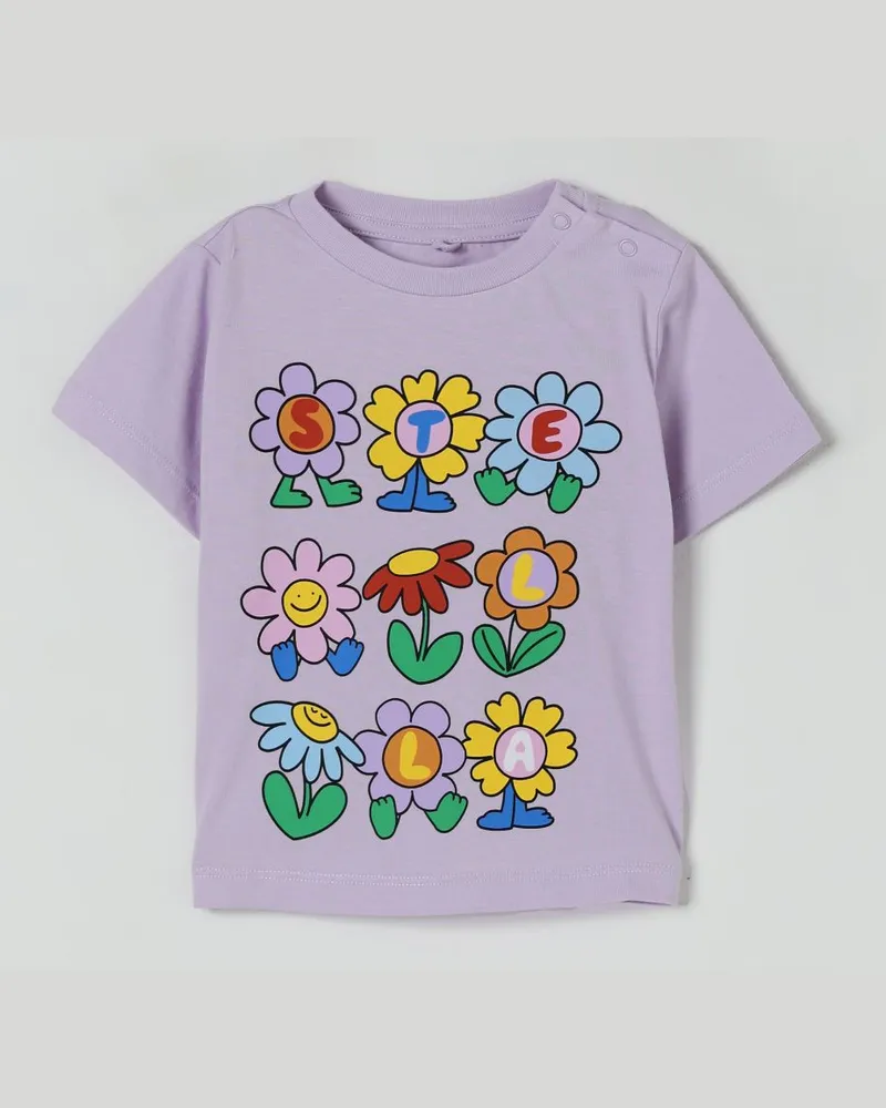 Stella McCartney Kids T-shirt kinder Violett