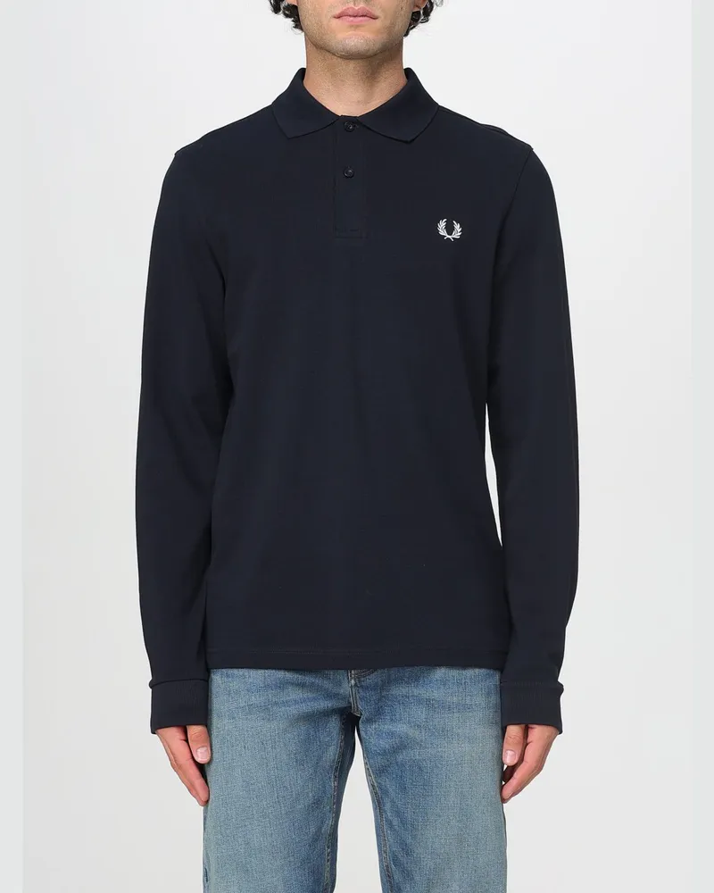 Fred Perry Polo herren Blau