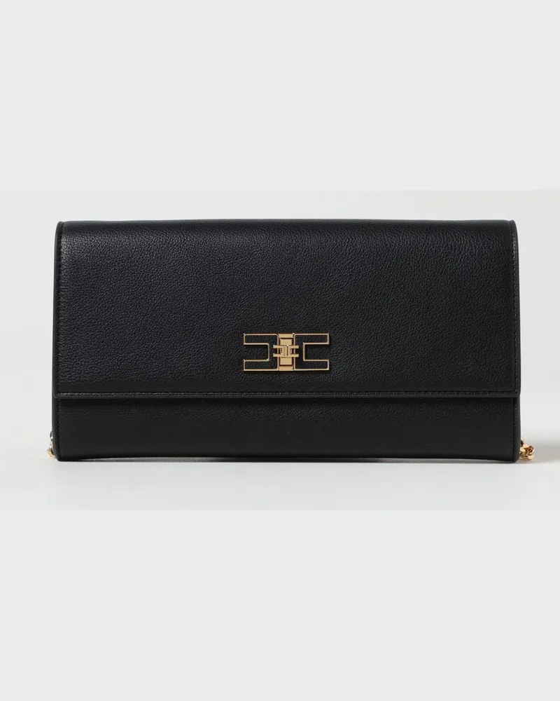Elisabetta Franchi Schultertasche damen Schwarz