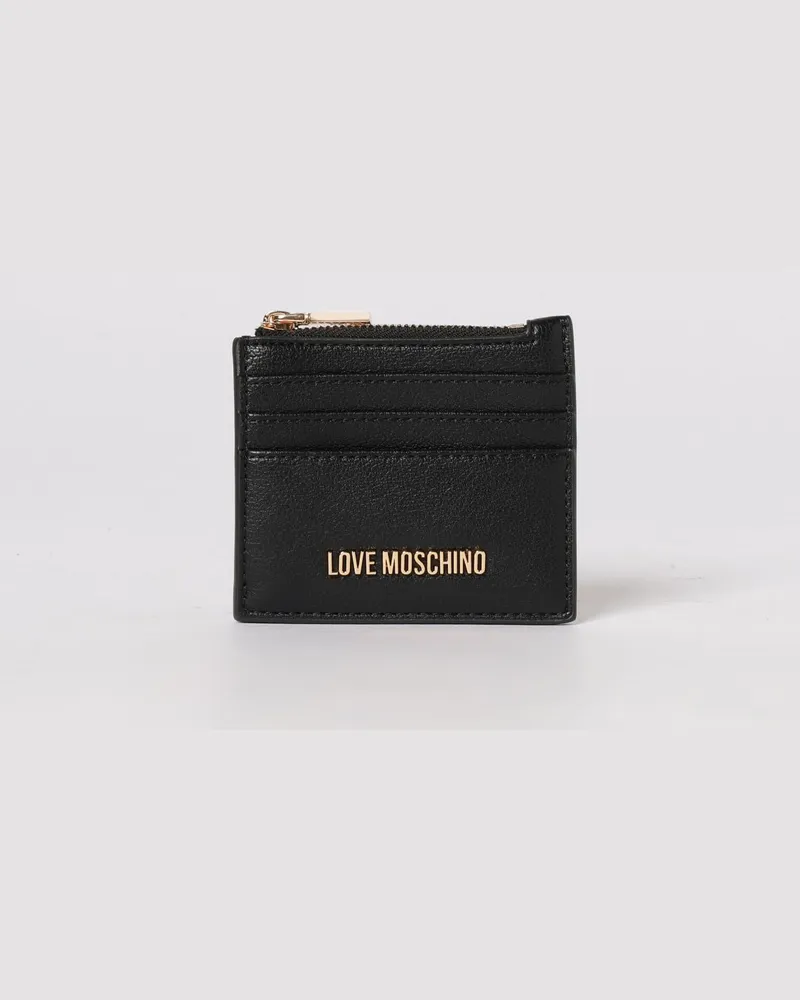 Moschino Geldbörse damen Schwarz