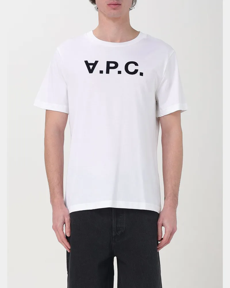 A.P.C. T-shirt herren Weiß
