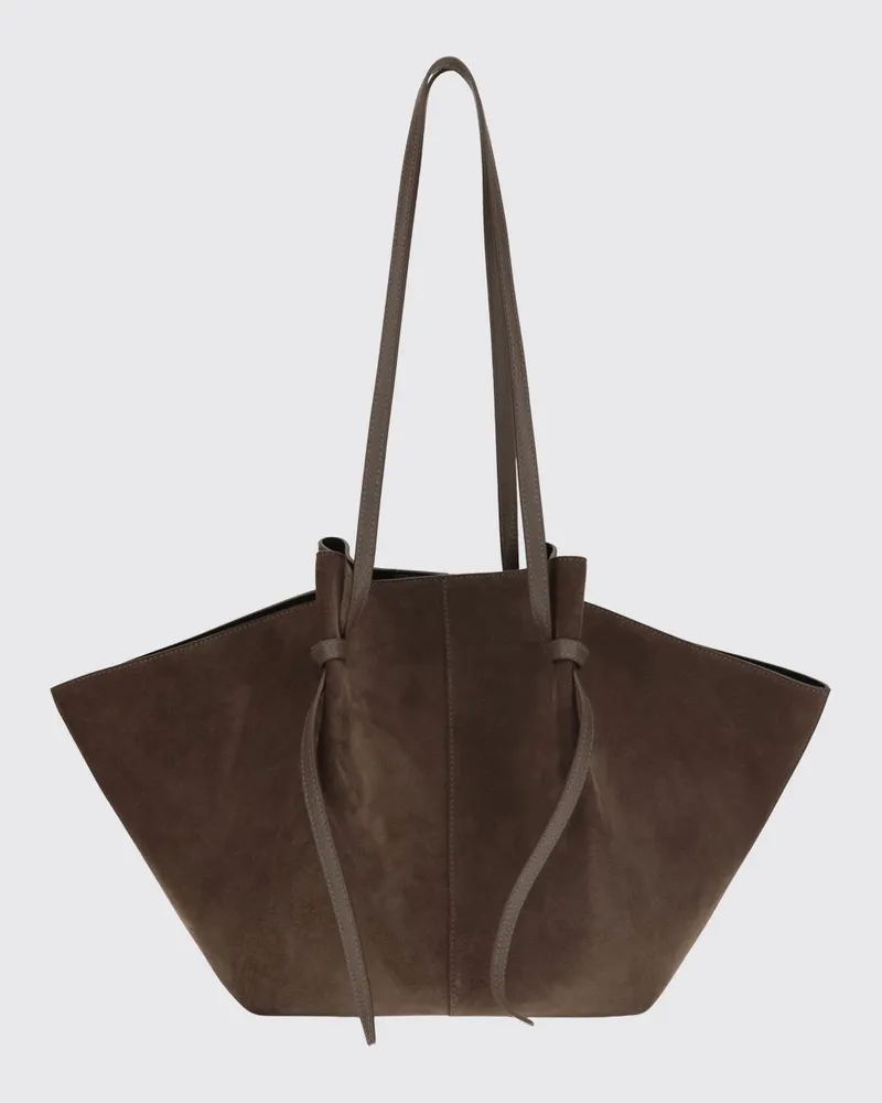 YUZEFI Schultertasche damen Braun