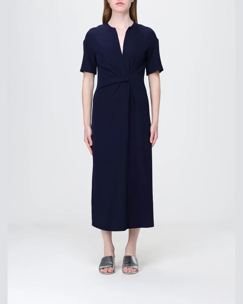 MEIMEIJ Crêpe-Midikleid Blau