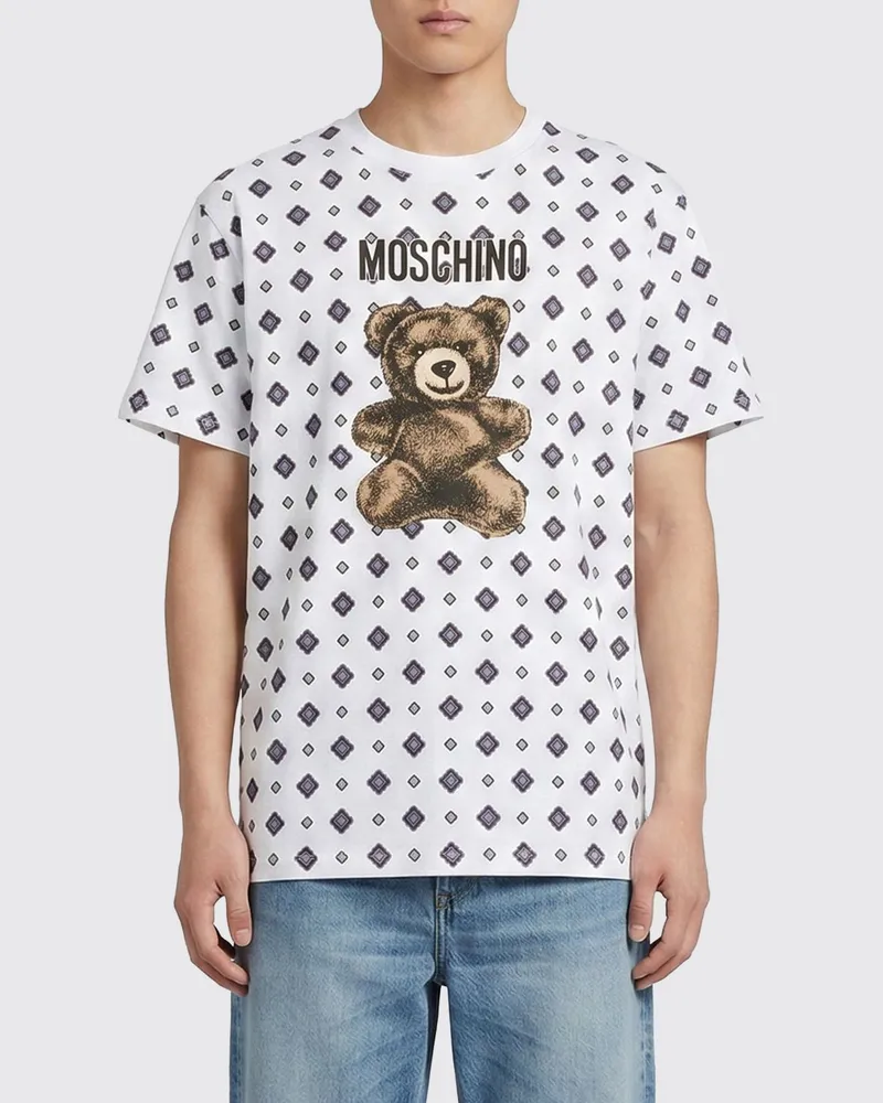 Moschino T-shirt herren Weiß
