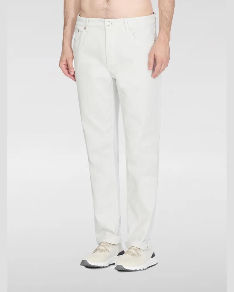 Brunello Cucinelli Hose herren Ivory