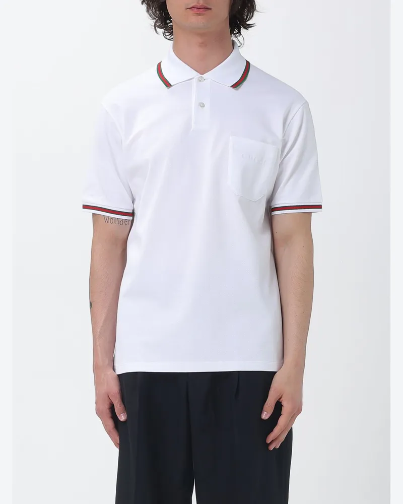 Gucci Polo herren Weiß