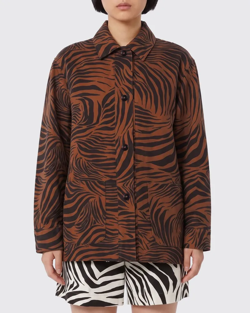 Max Mara Hemdbluse damen Braun